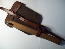 militaria ww1 pique pioche seurre mdle 1909 avec étui cuir  poilu tranchée 14/18