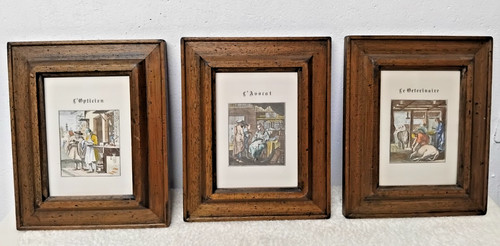 Lot anciens tableaux - lot,