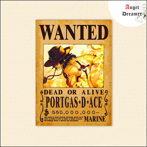 Poster one piece wanted - piece,