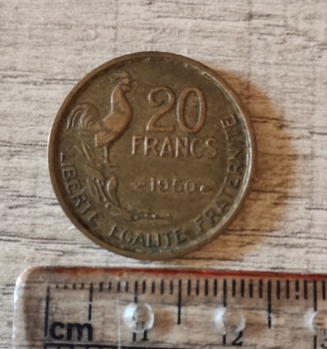 Pièce francs 1950 - 20,