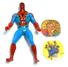 FIGURINE SPIDER MAN MARVEL SECRET WARS 1984 AVEC 2 HOLO MARVEL GROUP FRANCE