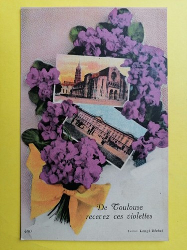 Cpa toulouse recevez ces - de,