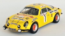 Miniature Voiture Rallye Auto 1:43 Trofeu ALPINE A110 TOUR DE LA REUNION 1979