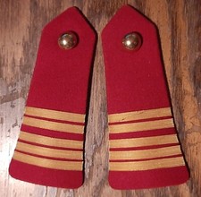 Colonel de Spahis Épaulettes semi bombée WWII Libération ORIGINAL SUP