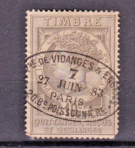 Timbre 1881 fiscaux monnaie - fiscaux,