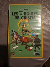 VHS Tintin Les 7 Boules De