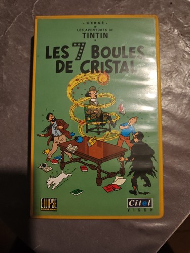 Vhs tintin les boules - 7, de