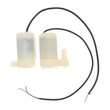 2pcs Micro DC Pompe à eau à faible bruit Mini micro pompe à eau submersible