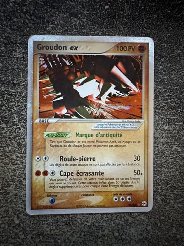 Groudon pokémon 93 - ex,