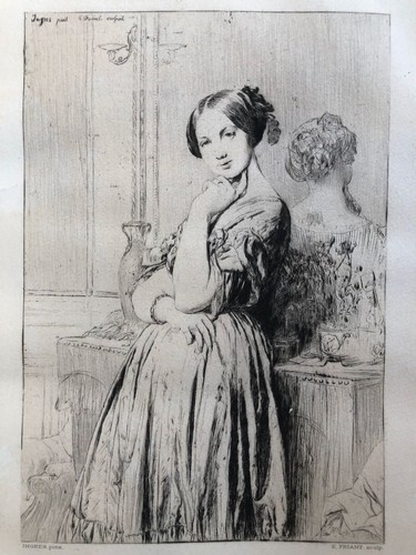 Après ingres émile friant - Émile,