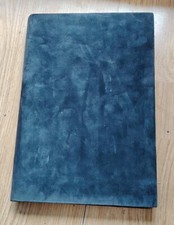 Plan de table bordure dorée, couverture cuir 