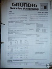 Manuel de Service Grundig