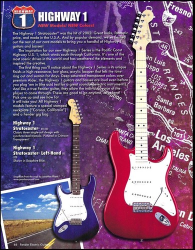 Fender highway one - highway, 1