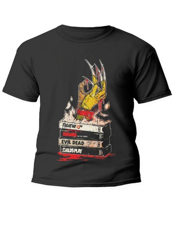Tee shirt vhs videos - shirt, k7