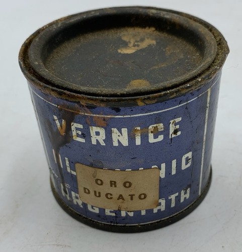 Boîte tôle vernis or - tôle,