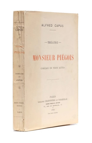 Capus monsieur piègois - |,