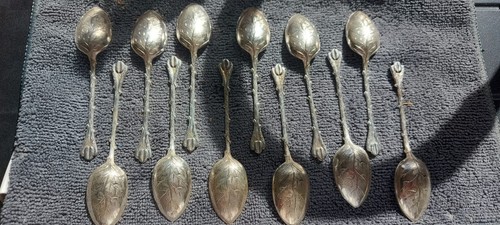 Petites cuillères moka - 12,