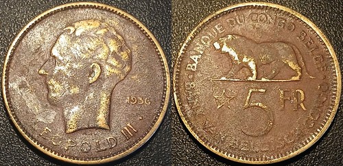 Congo belge léopold iii - congo, 5