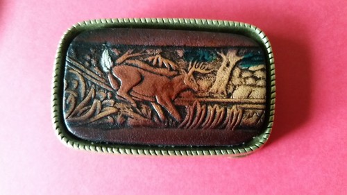 Vintage deer whitetail genuine - deer,