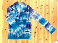 Chemisier blouse bleu violet