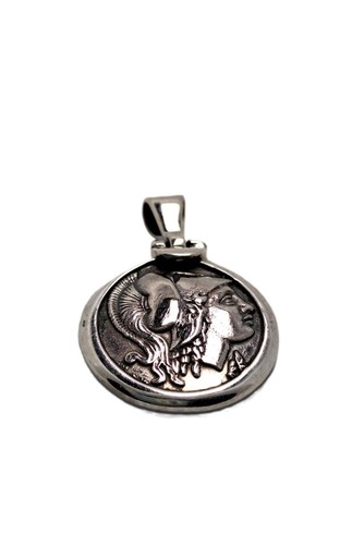 Pendentif pièce monnaie - pièce,