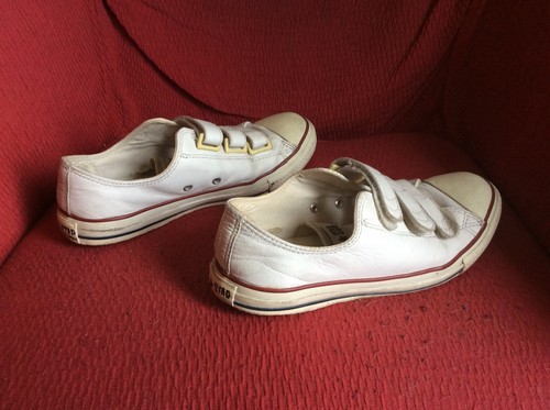 Basket converse vintage - basket, cuir