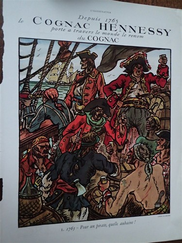 Hennessy cognac pirate par guy - hennessy,