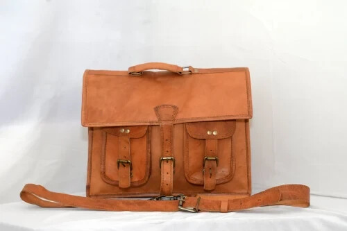 Sac besace vintage cuir - sac,