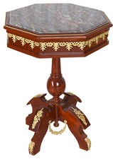 Baroque Table Plaque de Marbre