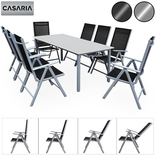 Salon jardin aluminium 1 - jardin,