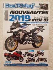 BOX'R MAG PASSION MOTO BMW N°84 09-10/2018 R1250GS R71 NINE T URBAN GS NINE T RA