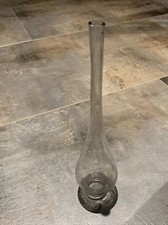 Ancien verre lampe pétrole
