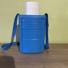 Ancienne Vintage Gourde Bouteille Isotherme Camping Rando Randonnée Survie Voyag