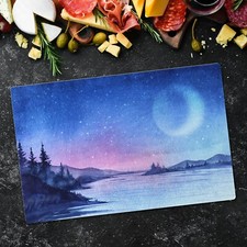 Planche a découpe en verre