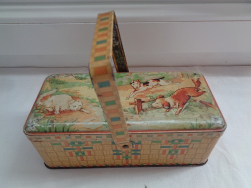 Boite gouter panier tole - boite, en