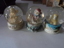 lot de 3 boules de neige