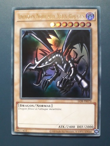 Dragon noir aux yeux - yu-gi-oh!,