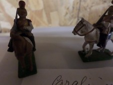 10 chevaux et cavaliers napoléon waterlo carabiniers Prince August