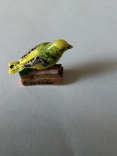 Fève Petit'oiseau Sur Une Branche Le Verdier