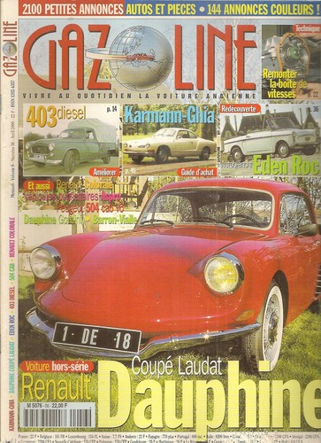 Gazoline dauphine coupe - gazoline,