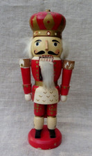 GRAND CASSE NOISETTE SOLDAT VINTAGE EN BOIS - H : 23 cm - NUTCRACKER