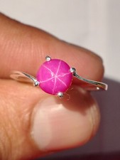 Bague saphir étoile Lindy