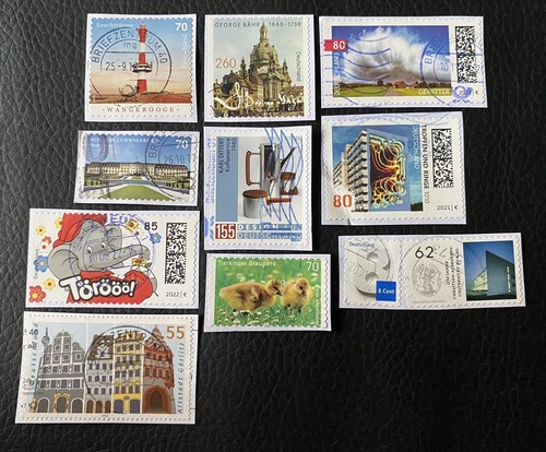Lot timbres allemagne - 10,