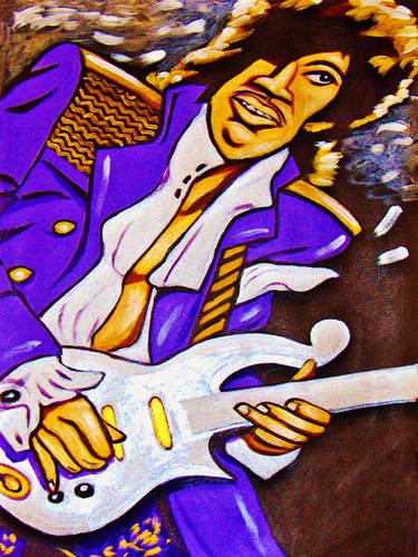 Prince poster imprimé funk - imprimé,