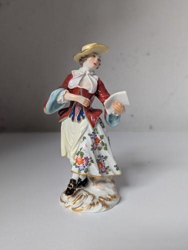 Meissen figurine porcelaine - figurine, en