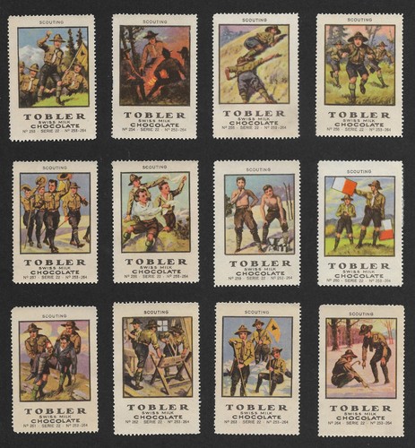Poster stamps scouting - stamps,