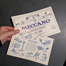 Meccano manuel instruction - d',
