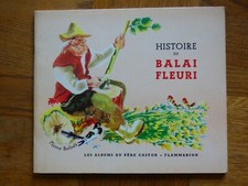 ALBUMS DU PERE CASTOR HISTOIRE DU BALAI FLEURI ILLUSTRE PAR P.BELVES 1969