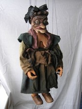 Marionnette sorcière - poupée originale faite à la main