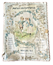 Ancien calendrier publicitaire